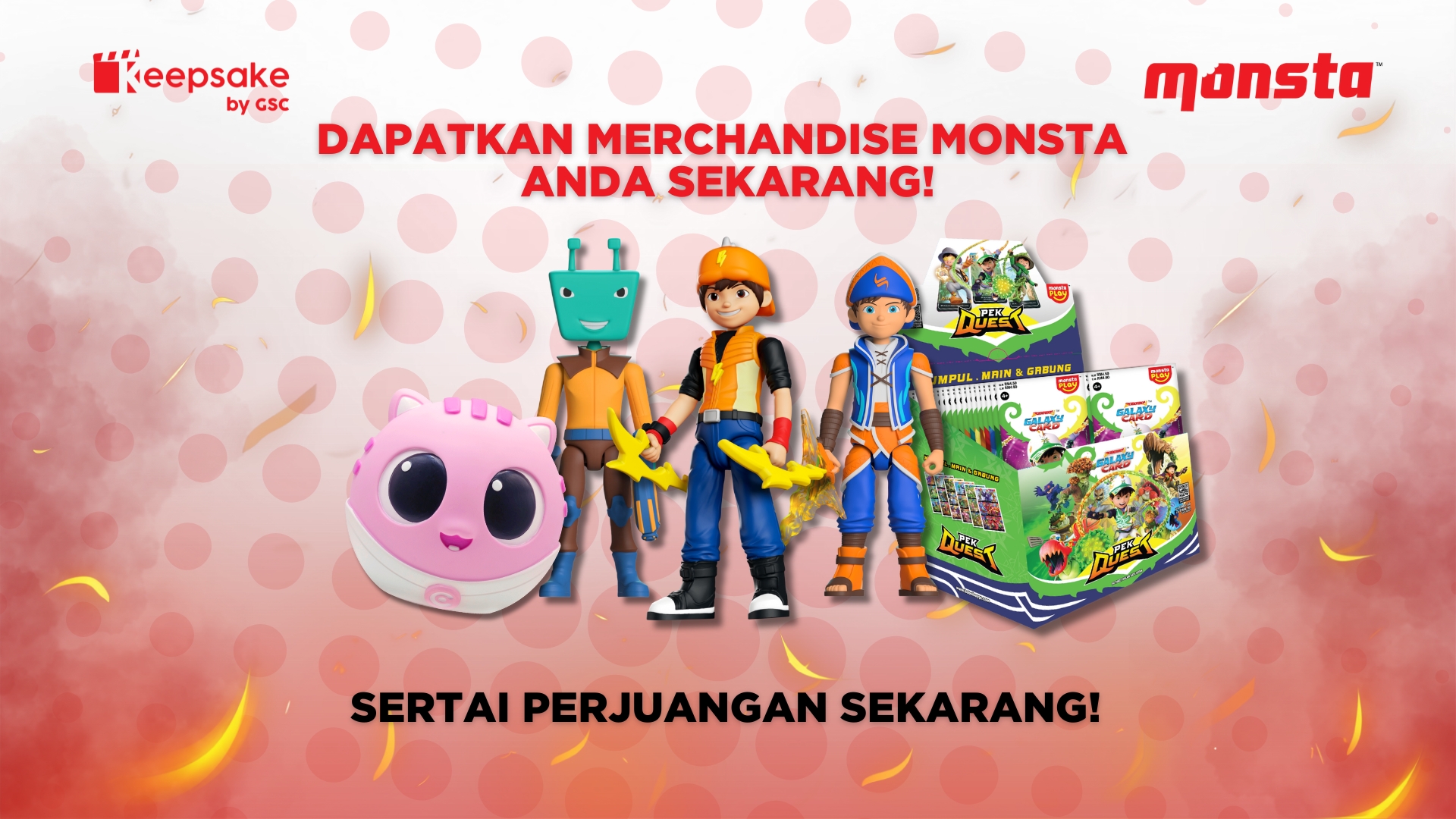 GSC Monsta Merchandise